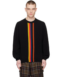 Paul Smith Black Artist Stripe Sweater