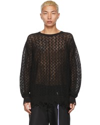 Song For The Mute Black Avenue Divry Oversized Sweater