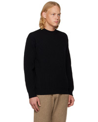 Auralee Black Big Sweater
