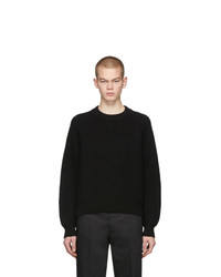 Second/Layer Black Boxed Raglan Sweater
