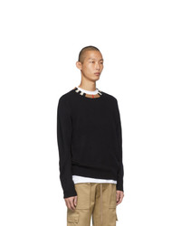Burberry Black Cashmere Noland Sweater