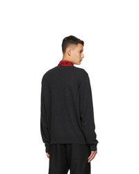 Dries Van Noten Black Cashmere Sweater