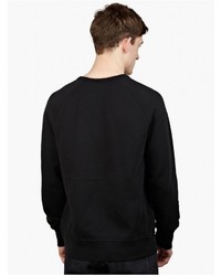 Acne Studios Black College Sweatshirt