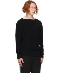 Boramy Viguier Black Cotton Sailor Sweater