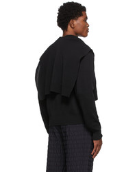 LE17SEPTEMBRE Black Cotton Sweater