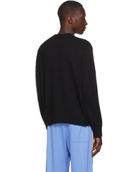 Acne Studios Black Cotton Sweater
