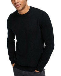 Topman Black Crewneck Sweater