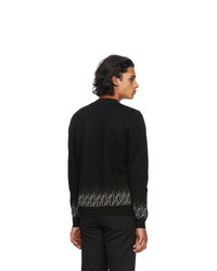 Fendi Black Degrade Forever Sweater