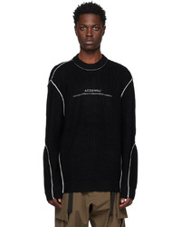 A-Cold-Wall* Black Dialogue Sweater