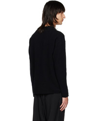 Isabel Benenato Black Double Sweater