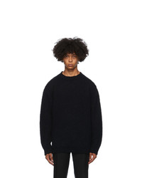 Dries Van Noten Black Fisherman Sweater