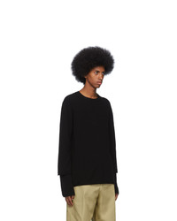 Comme Des Garcons SHIRT Black Gauge 12 Layered Sweater