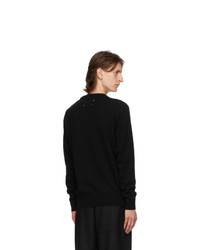 Maison Margiela Black Gauge 12 Sweater
