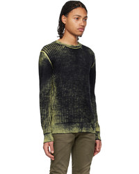 Diesel Black Green K Andelero Sweater