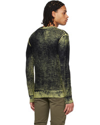 Diesel Black Green K Andelero Sweater