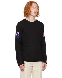 Comme Des Garcons SHIRT Black Invader Edition Sweater