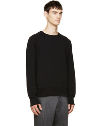 rag & bone Black Jersey Sweatshirt