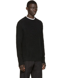 Pierre Balmain Black Knit Sweater