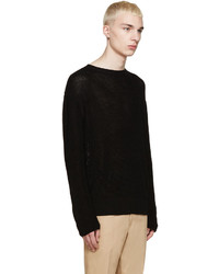 Yang Li Black Knit Sweater