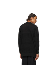 Julius Black Knit Sweater