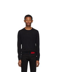 VERSACE JEANS COUTURE Black Knit Sweater
