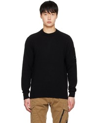 C.P. Company Black Lightweight Sweater