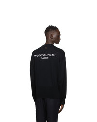 Wooyoungmi Black Logo Sweater