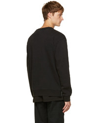 Palm Angels Black Maxi Puller Pullover