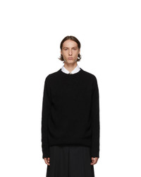 Dries Van Noten Black Merino Sweater