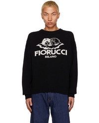 Fiorucci Black Milan Angels Sweater