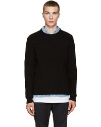 Public School Black Moving Triangle Sweater