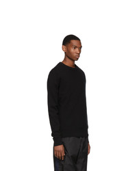Acne Studios Black Nalon Face Sweater
