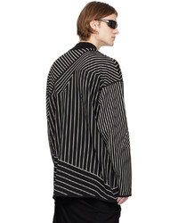 Rick Owens Black Off White Tommy Sweater