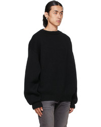 Fear Of God Black Overlapped Sweater