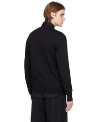 Moschino Black Patch Sweater