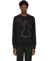 Undercover Black Pixel Witch Sweater