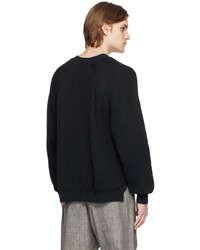 Jan Jan Van Essche Black Raglan Sweater