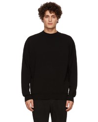 Homme Plissé Issey Miyake Black Smooth Knit Sweater