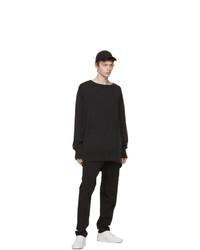 A-Cold-Wall* Black Stone Washed Sweater