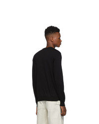 Moschino Black Teddy Crewneck Sweater