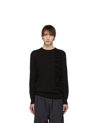 Givenchy Black Vertical Logo Sweater