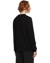 Givenchy Black Viscose Padlock Sweater