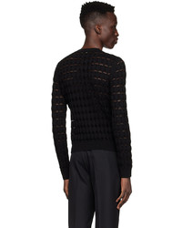 Namacheko Black Viscose Sweater