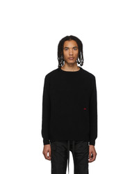 424 Black Wool And Cashmere Sweater