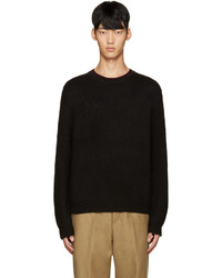 3.1 Phillip Lim Black Wool Boxy Sweater