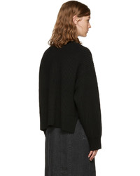 Acne Studios Black Wool Java Sweater