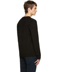 Acne Studios Black Wool Lang Sweater