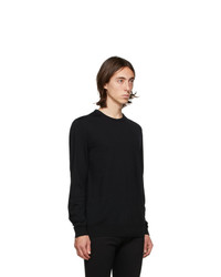 Hugo Black Wool San Paolo Sweater