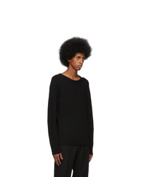 Dries Van Noten Black Wool Sweater