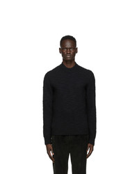 Dolce and Gabbana Black Wool Sweater